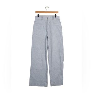 Sandro blue and white pants